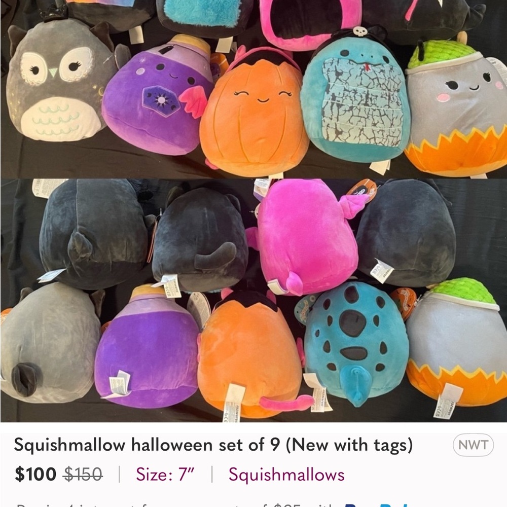 One squishmallow of this set